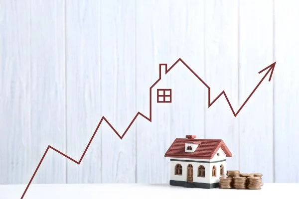 Graph showing remodel increases home value
