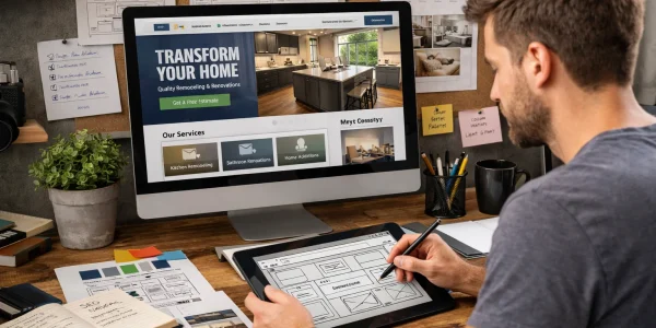 Web developer building a home renovation company site in Philadelphia, PA